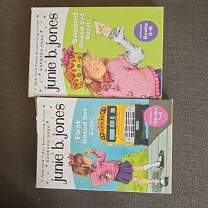 JUNIE B. JONES FIRST AND SECOND Box Set Book Collection 8 books